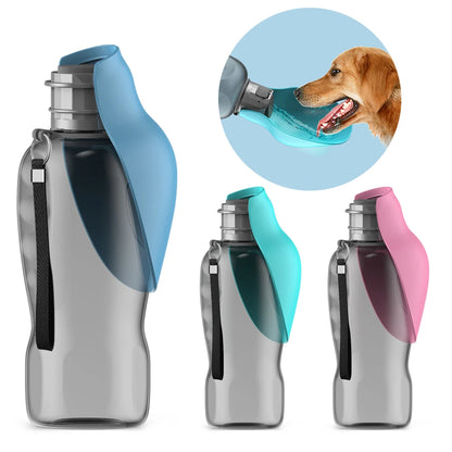 800ML Portable Dog Water Bottle - Perfect Travel Feeder for Dogs and Cats - Ideal for Outdoor Adventures!